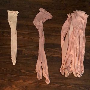 9 pairs of used tights